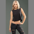 MOCO Eco-Hybrid Micro Jersey Cropped Muscle Tank